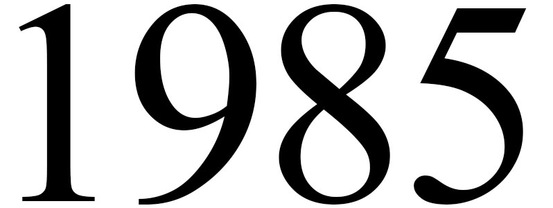 Año 1985